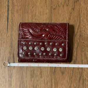 Tooled Leather Wallet